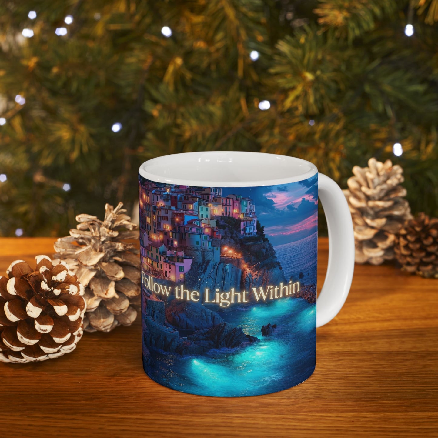 Follow The Light Within - 2 Ceramic Mug (11oz/15oz)