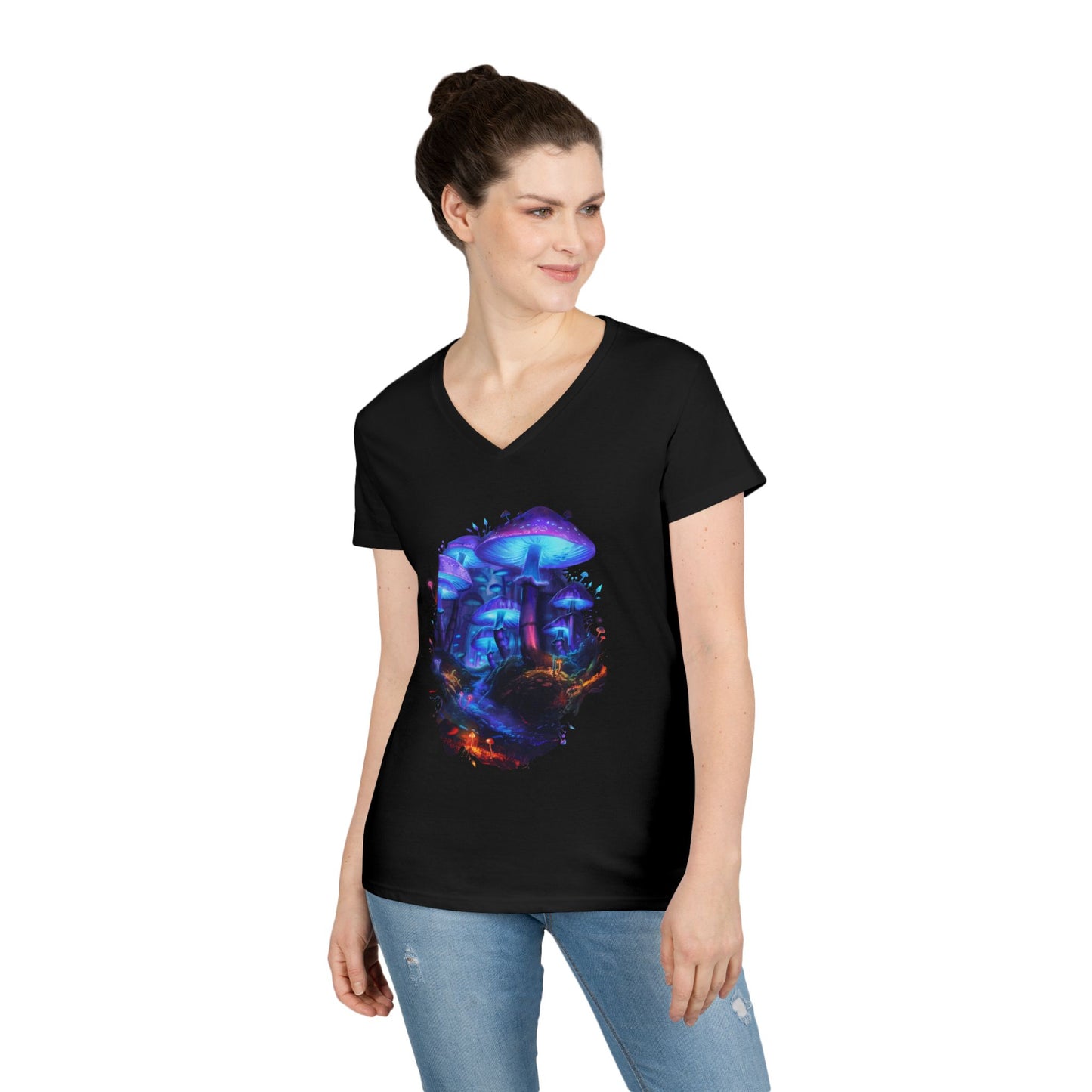 Spread the Light Women's V-Neck Tee