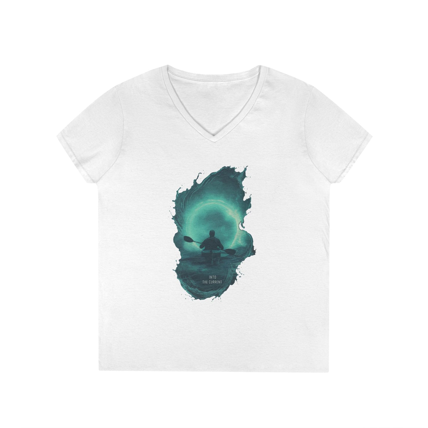 Into The Current Women's V-Neck Tee