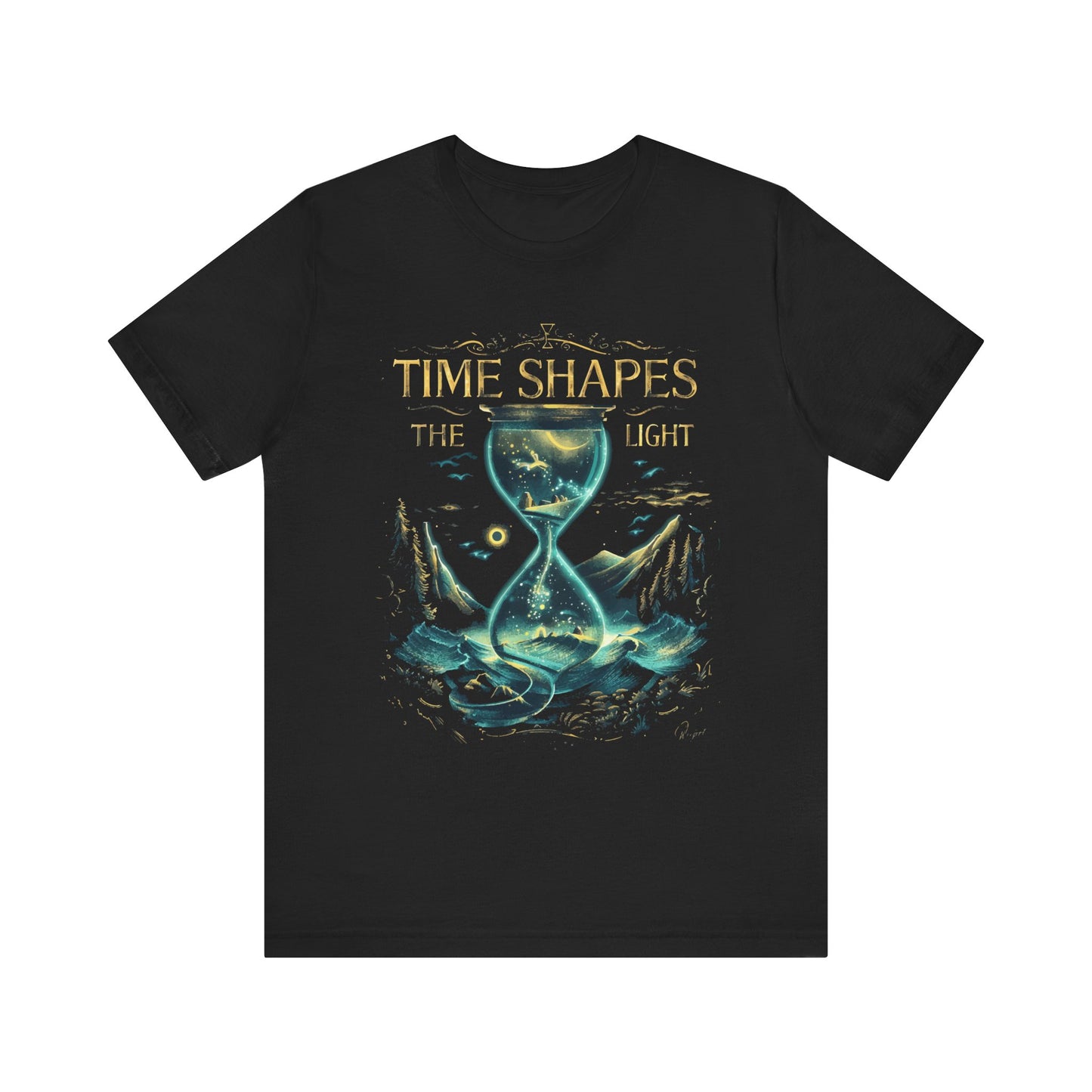Time Shapes The Light Unisex Tee