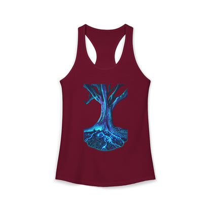 LightInTheTree Women's Ideal Racerback Tank