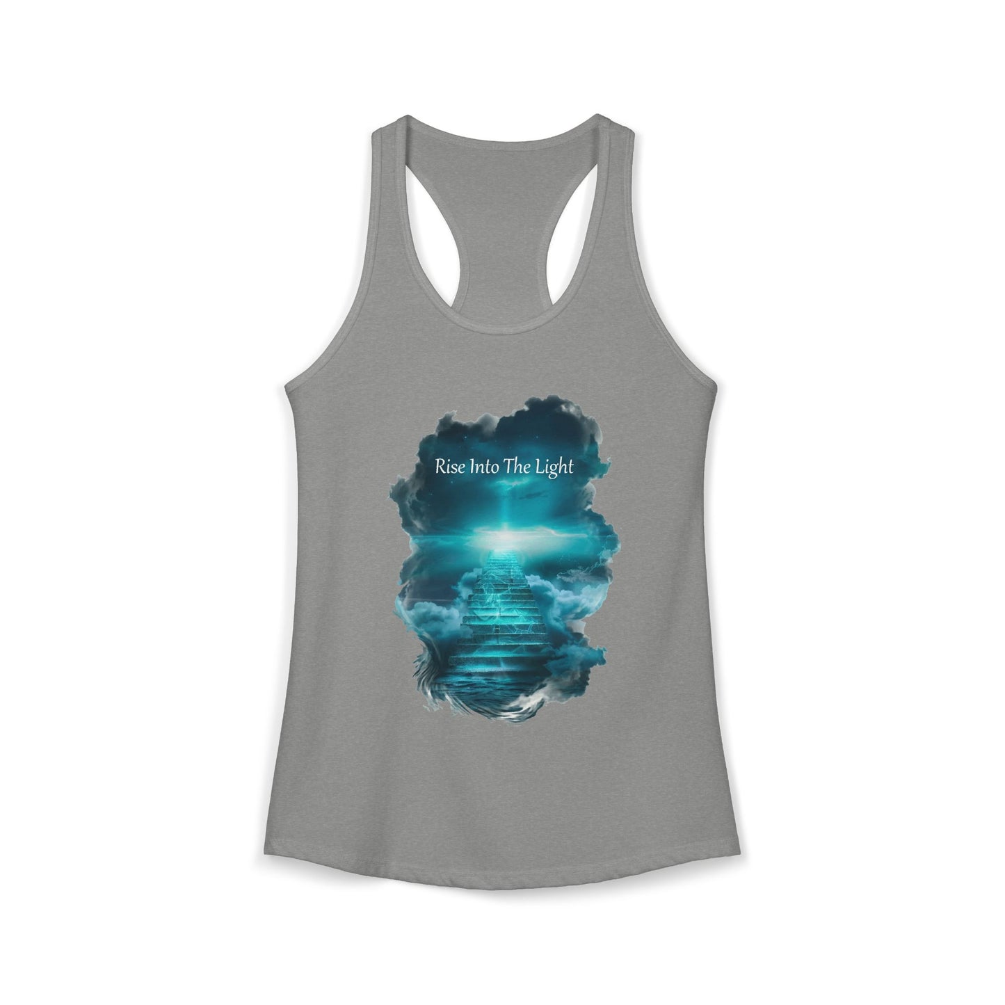 Rise Into The Light Women's Ideal Racerback Tank