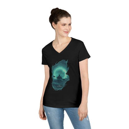 Into The Current Women's V-Neck Tee