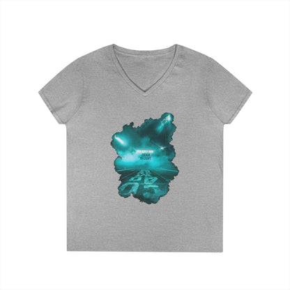Dream In Light Women's V-Neck Tee