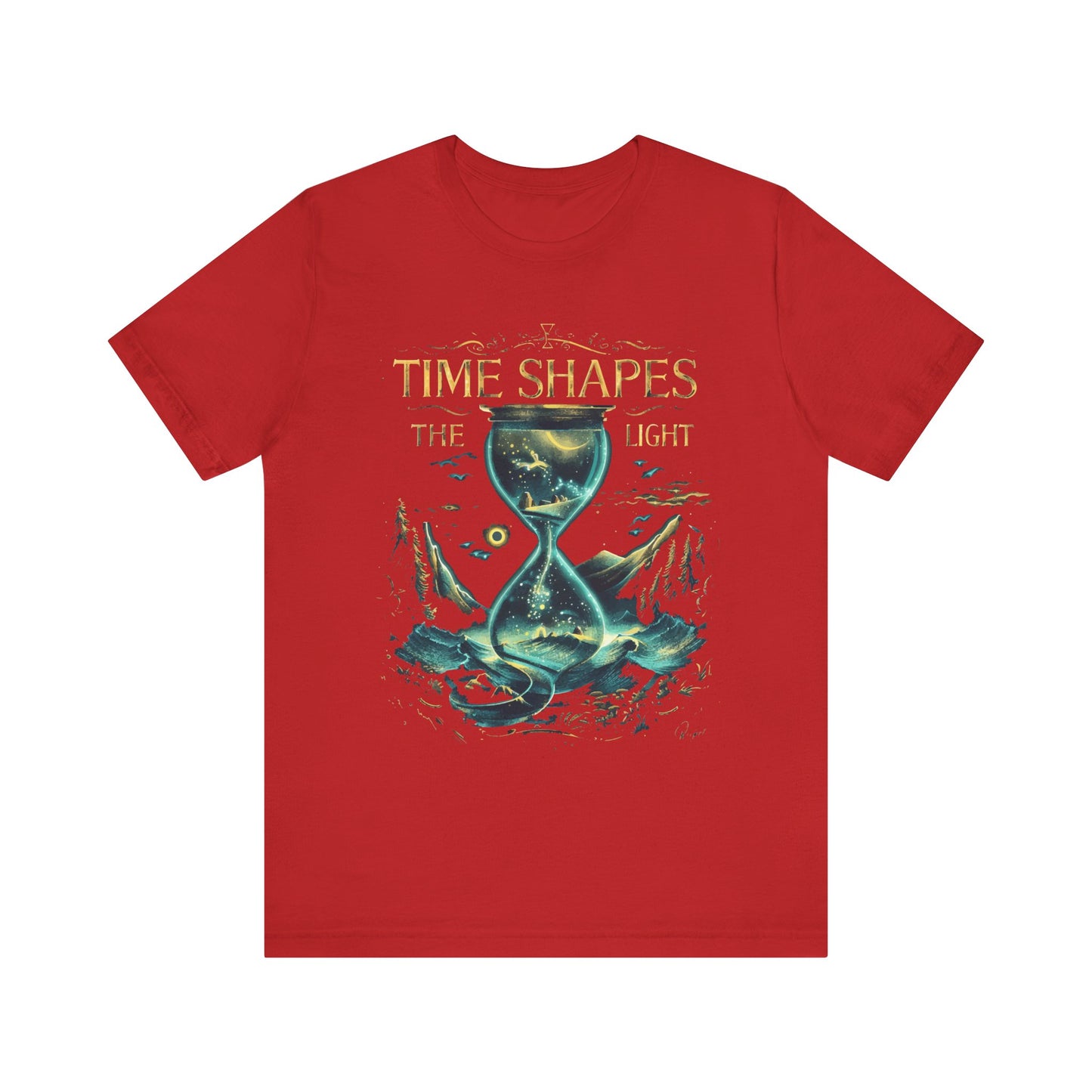 Time Shapes The Light Unisex Tee