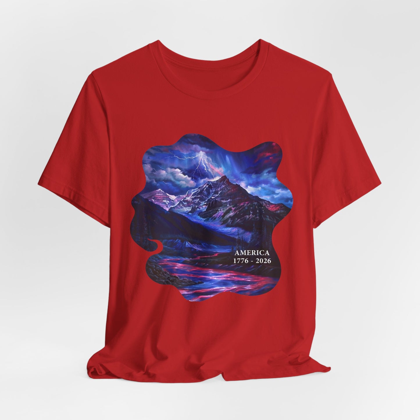 America 1776-2026 Independence Day USA Unisex Tee