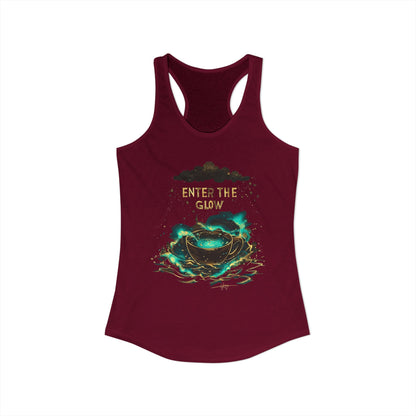 Enter The Glow Women's Ideal Racerback Tank