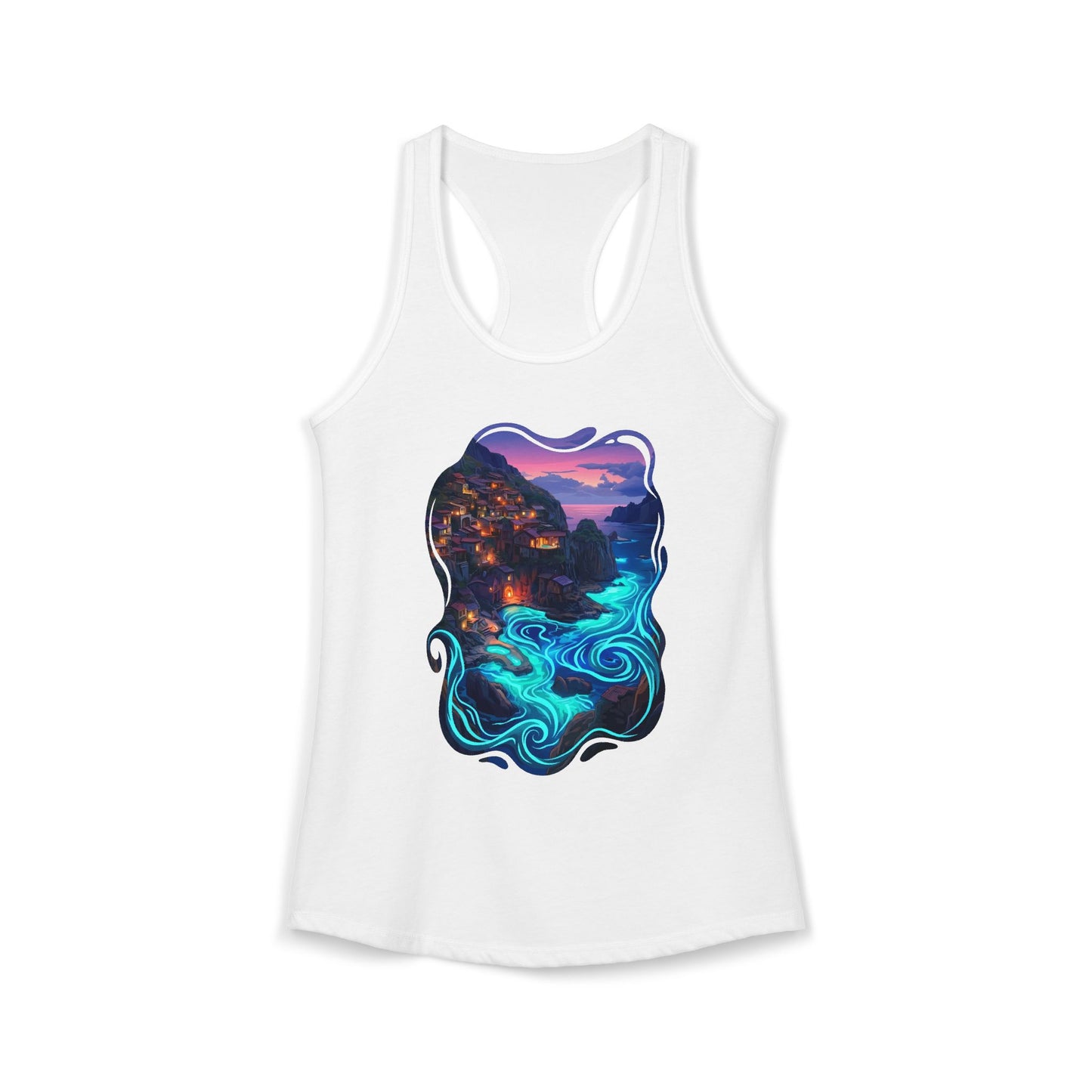 Light In The Sea Women's Ideal Racerback Tank