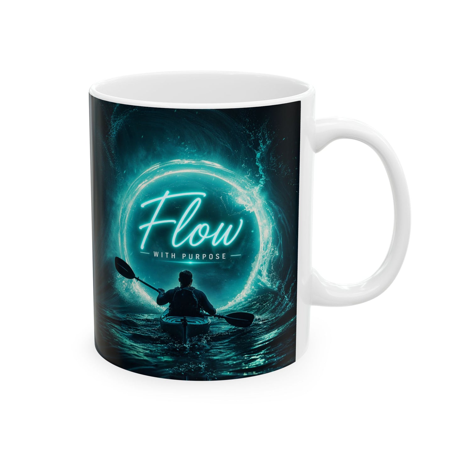 Flow Your Purpose Ceramic Mug (11oz/15oz)