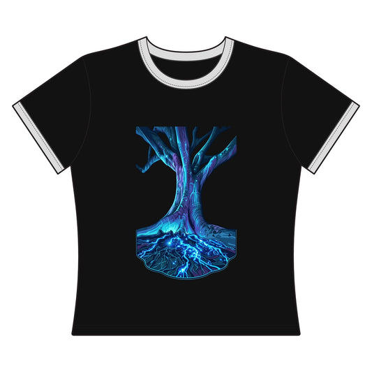 Light In The Tree Women's Ringer Tee