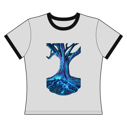 Light In The Tree Women's Ringer Tee
