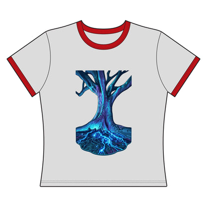 Light In The Tree Women's Ringer Tee
