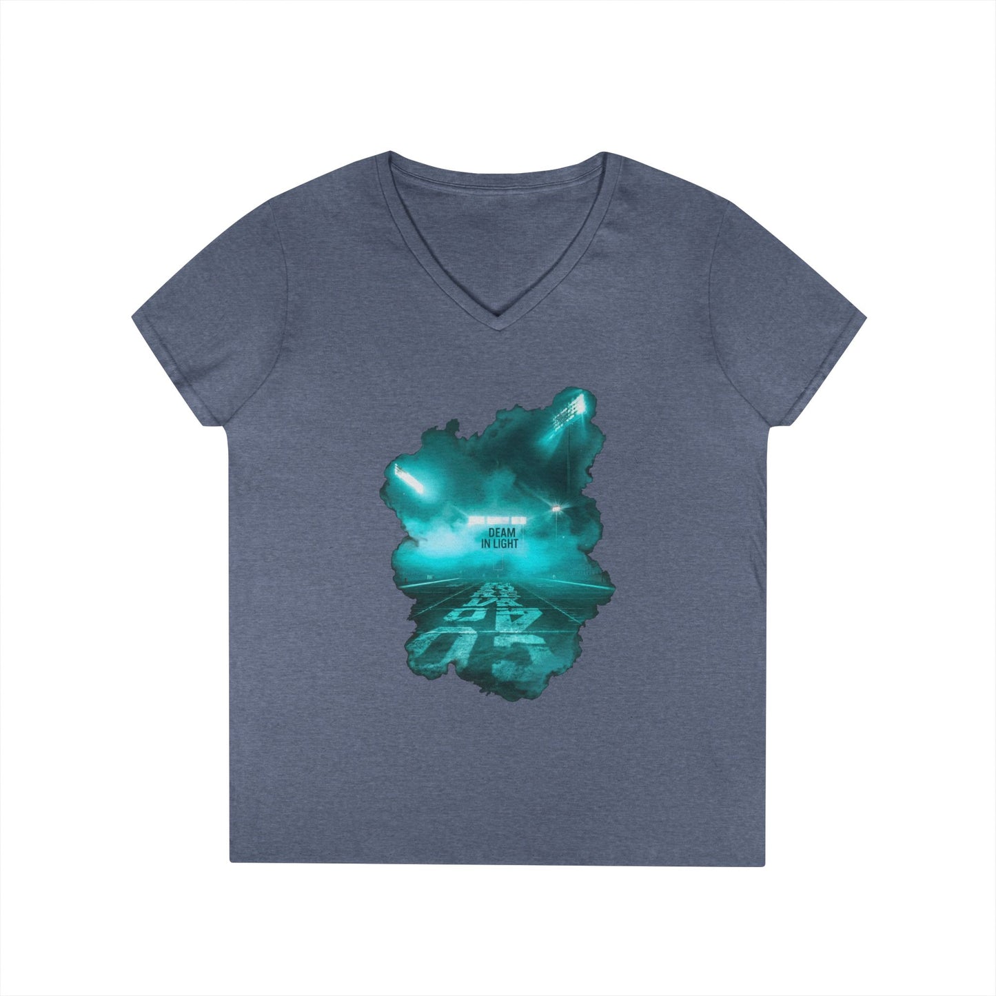 Dream In Light Women's V-Neck Tee