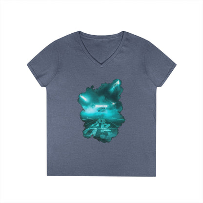 Dream In Light Women's V-Neck Tee