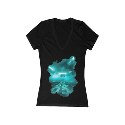 Dream In Light Women's Deep V-neck Tee