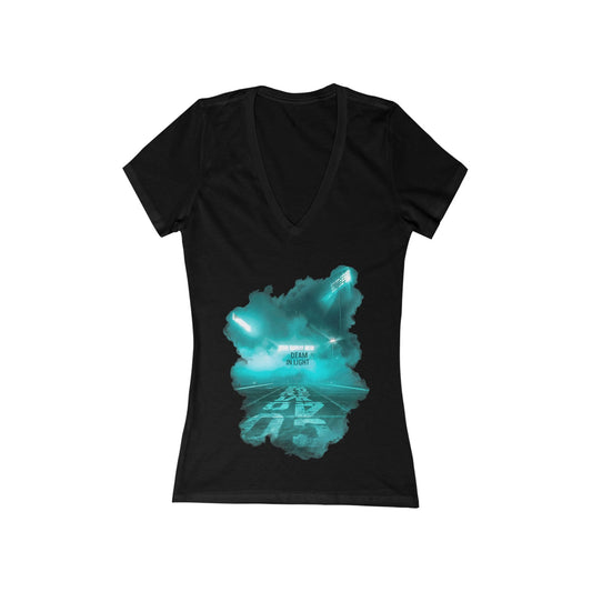 Dream In Light Women's Deep V-neck Tee