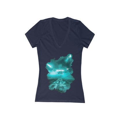 Dream In Light Women's Deep V-neck Tee