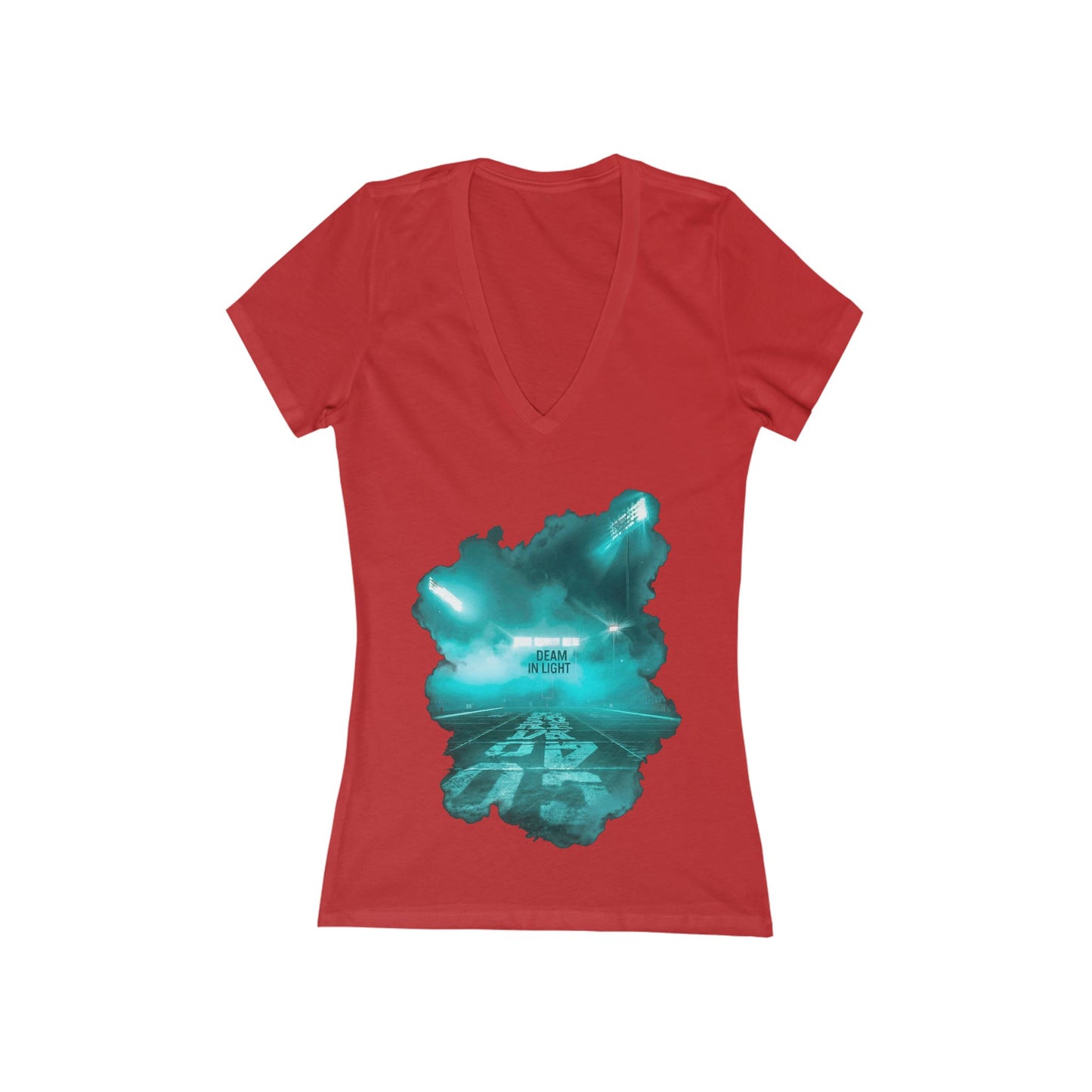 Dream In Light Women's Deep V-neck Tee