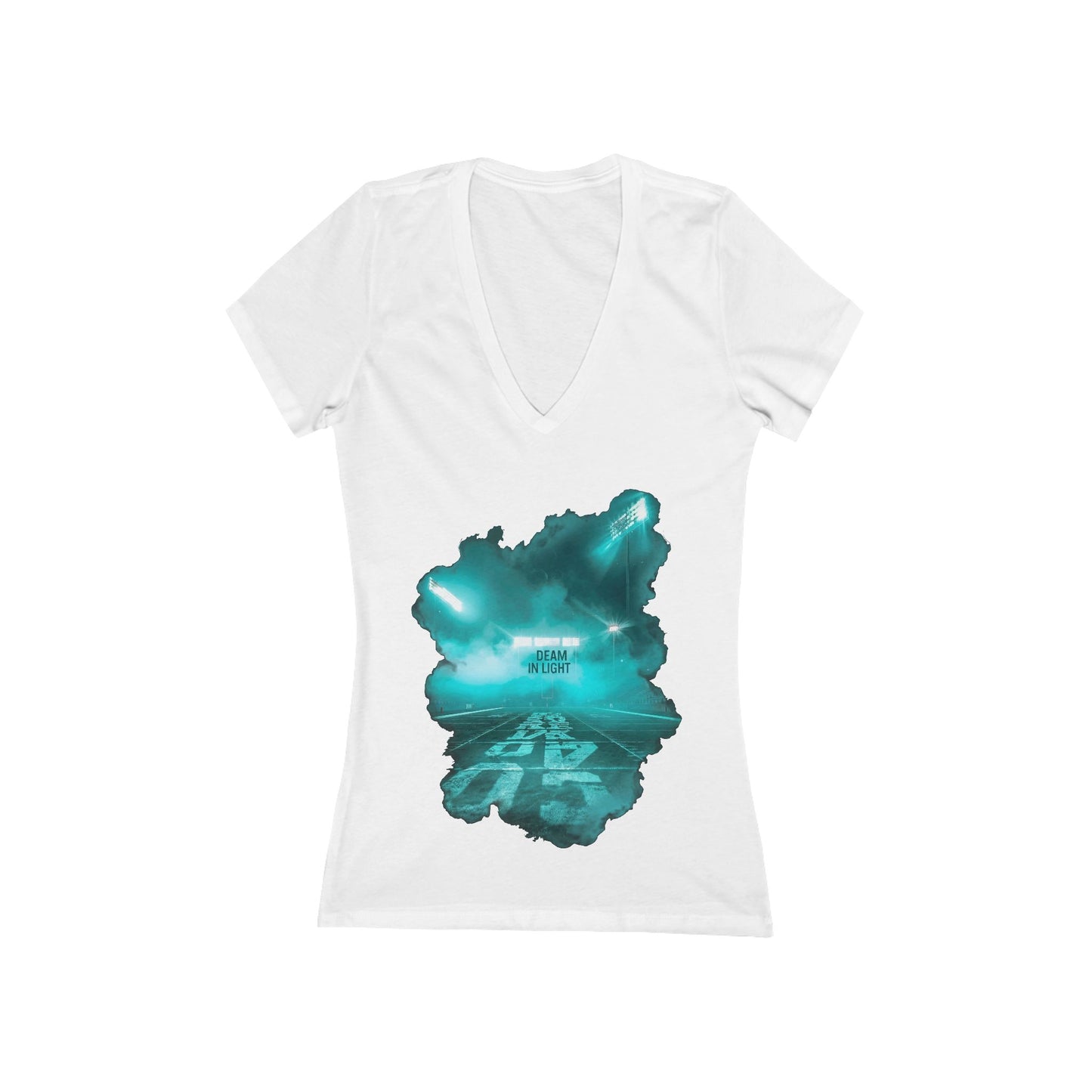 Dream In Light Women's Deep V-neck Tee