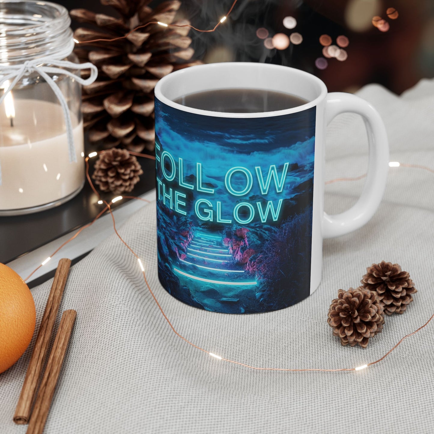 Follow The Glow Ceramic Mug (11oz/15oz)