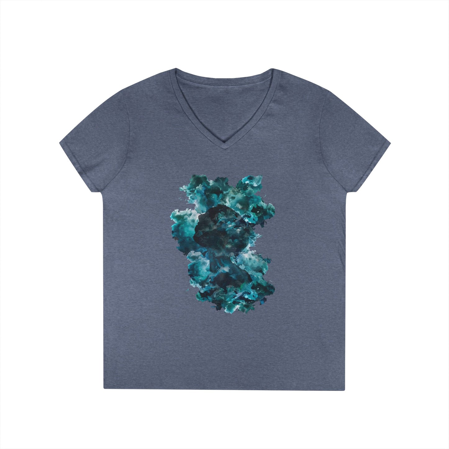 The Bright Mind Women's V-Neck Tee