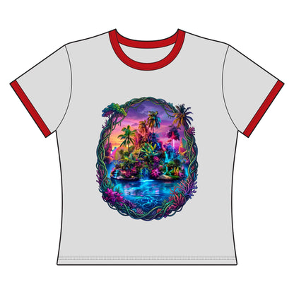 The Lightening Lake Women's Ringer Tee