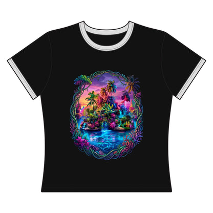 The Lightening Lake Women's Ringer Tee