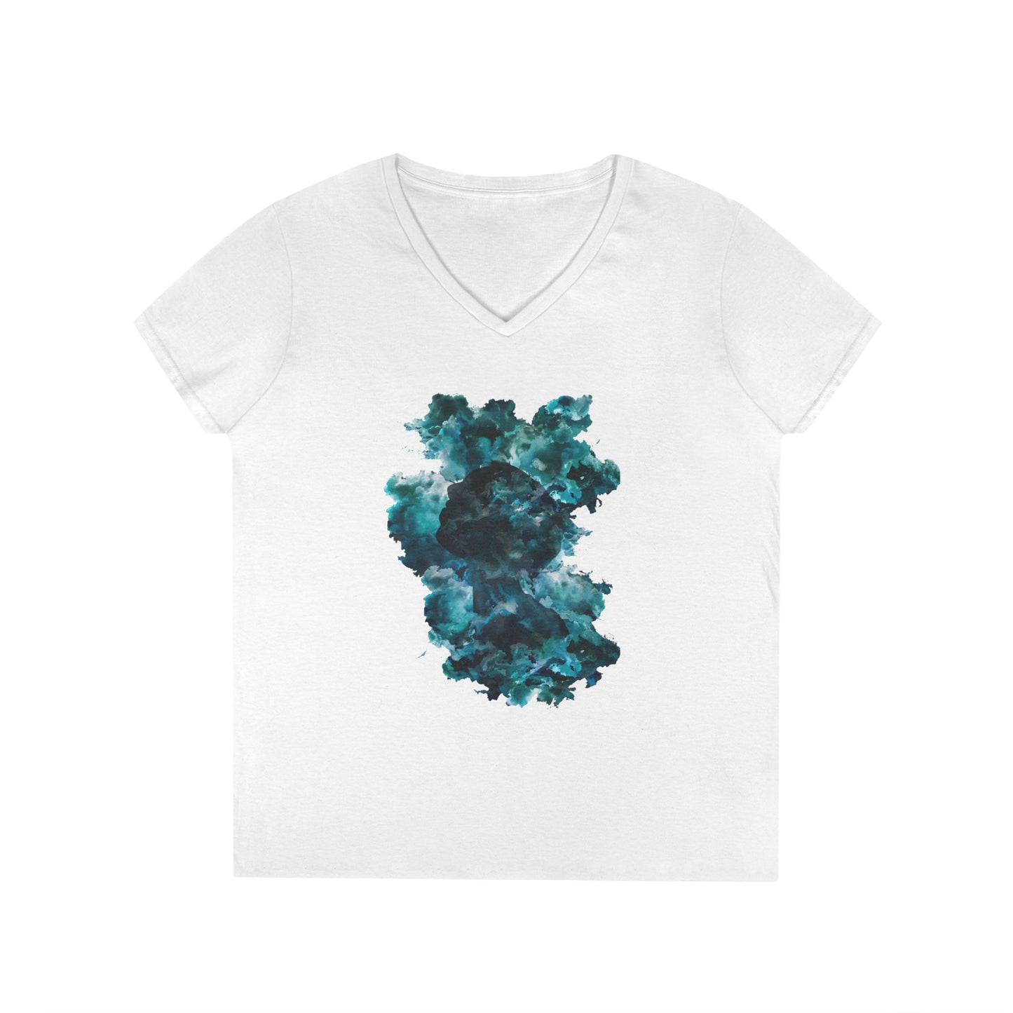 The Bright Mind Women's V-Neck Tee