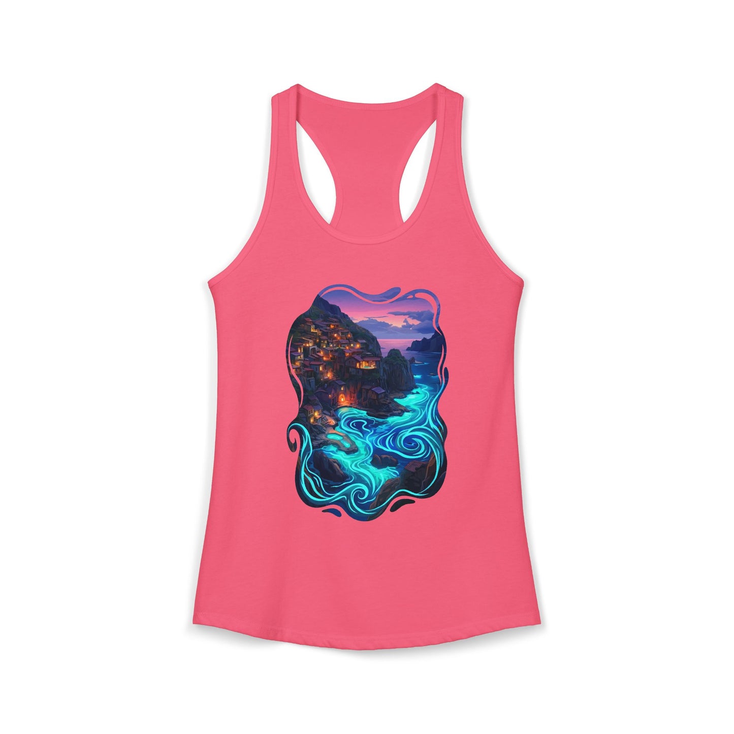 Light In The Sea Women's Ideal Racerback Tank