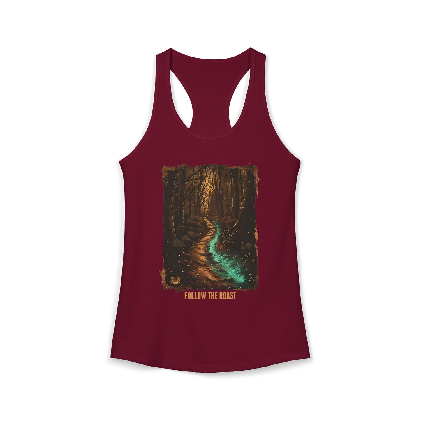 Follow The Roast Women's Ideal Racerback Tank