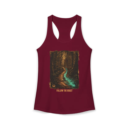 Follow The Roast Women's Ideal Racerback Tank